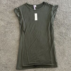 NWT Francesca’s Alya Olive Green Dress